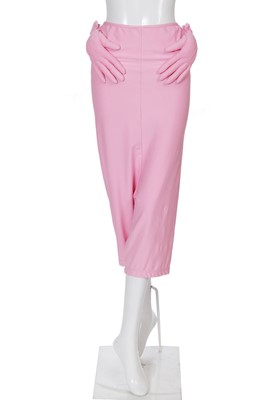Lot 198 - A pair of the Kardashian's Comme des Garçons 'Hands' trousers, 'Curiosity' collection, Autumn-Winter 2007-08