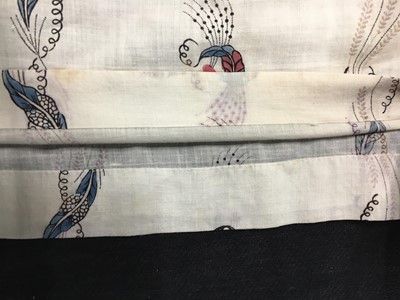 Lot 47 - A printed cotton day dress, English, circa 1806
