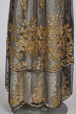 Lot 102 - A pink satin evening bodice with elaborate puff sleeves, English, circa 1815
