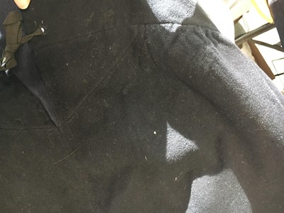 Lot 16 - A navy blue wool gentleman's court suit, circa 1805-10
