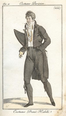 Lot 20 - A rare wool under-waistcoat, circa 1805
