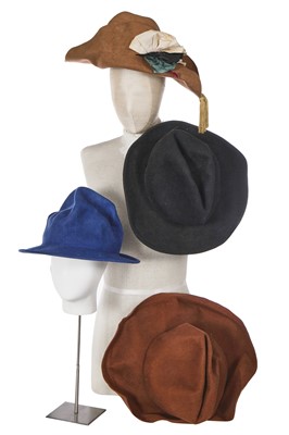Lot 69 - Three Vivienne Westwood felt hats, late 1990s-2000s