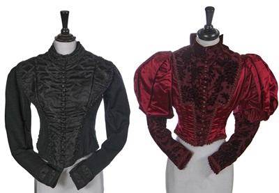 Lot 658 - A group of clothing, 1890s-1910s