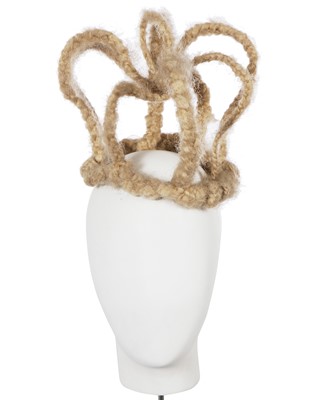 Lot 229 - A Vivienne Westwood 'hair' crown showpiece, 'Red Label' collection Autumn-Winter 2011-12
