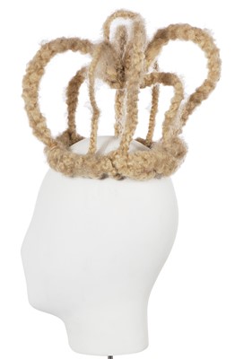 Lot 229 - A Vivienne Westwood 'hair' crown showpiece, 'Red Label' collection Autumn-Winter 2011-12