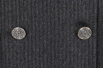 Lot 302 - A Givenchy by Alexander McQueen wool and lurex blazer, 'Blade Runner' collection, Autumn-Winter 1998-99