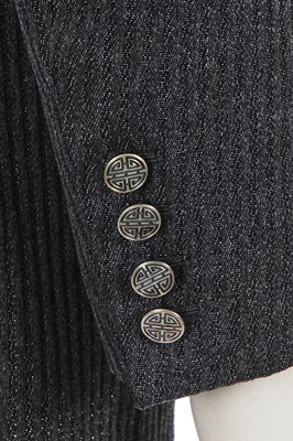 Lot 302 - A Givenchy by Alexander McQueen wool and lurex blazer, 'Blade Runner' collection, Autumn-Winter 1998-99