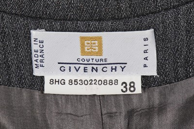 Lot 302 - A Givenchy by Alexander McQueen wool and lurex blazer, 'Blade Runner' collection, Autumn-Winter 1998-99
