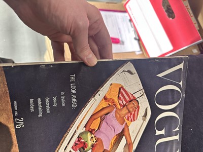 Lot 41 - British Vogue 1961, near complete run
