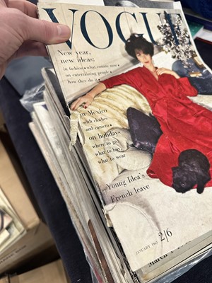 Lot 43 - British Vogue, 1963, near complete run