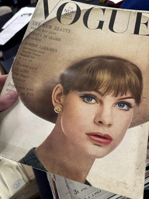 Lot 43 - British Vogue, 1963, near complete run