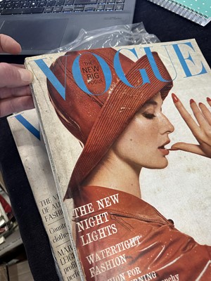 Lot 43 - British Vogue, 1963, near complete run