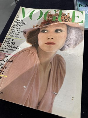 Lot 49 - British Vogue 1973, near complete run