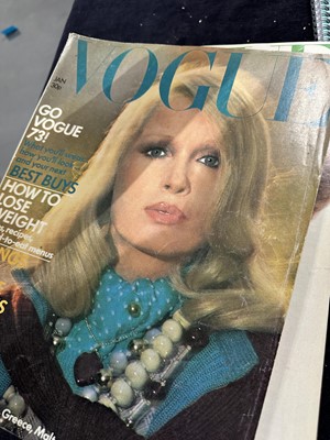Lot 49 - British Vogue 1973, near complete run