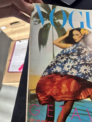 Lot 51 - British Vogue 1974, complete run