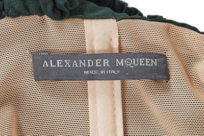 Lot 228 - An Alexander McQueen by Sarah Burton green jersey evening gown, 2012