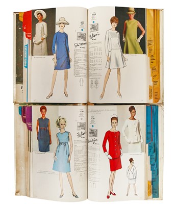 Lot 63 - A large group of Vogue pattern books 1950 to 1979