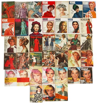 Lot 63 - A large group of Vogue pattern books 1950 to 1979