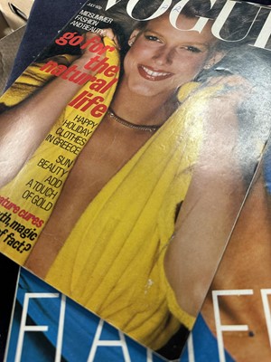 Lot 55 - British Vogue 1977, complete run