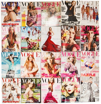Lot 83 - A large group of Vogue magazines, 2000-2023