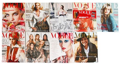 Lot 83 - A large group of Vogue magazines, 2000-2023