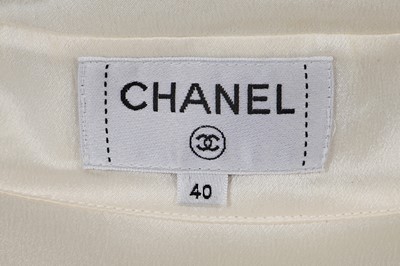 Lot 151 - A pair of Chanel by Karl Lagerfeld black and blue lurex bike shorts, 'Cruise Cuba' collection, Cruise 2017