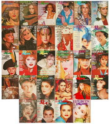 Lot 94 - Harpers & Queen magazine, 1976-1989
