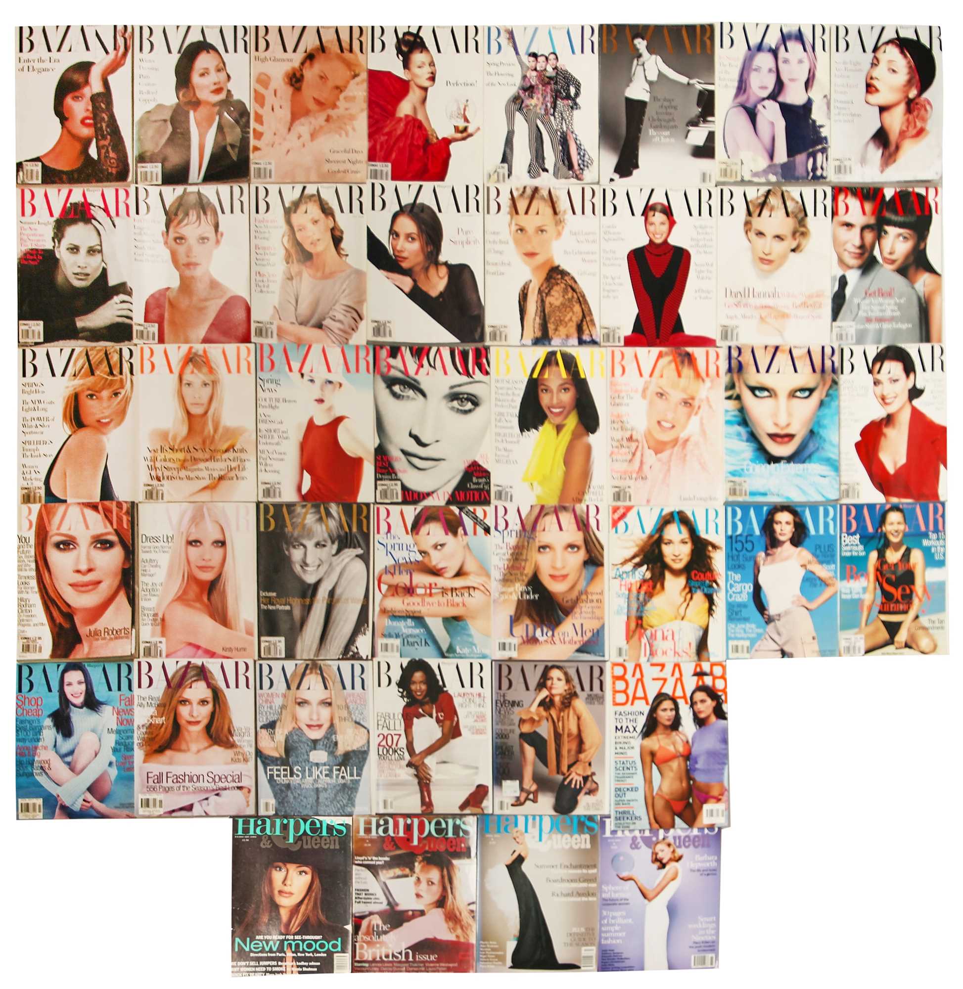 Lot 95 - Harper's Bazaar, 1992-2000