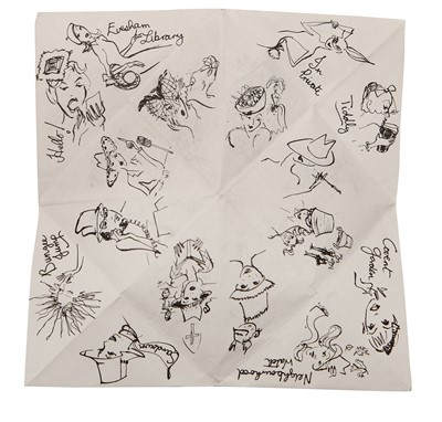 Lot 107 - A group of Stephen Jones hats and ephemera