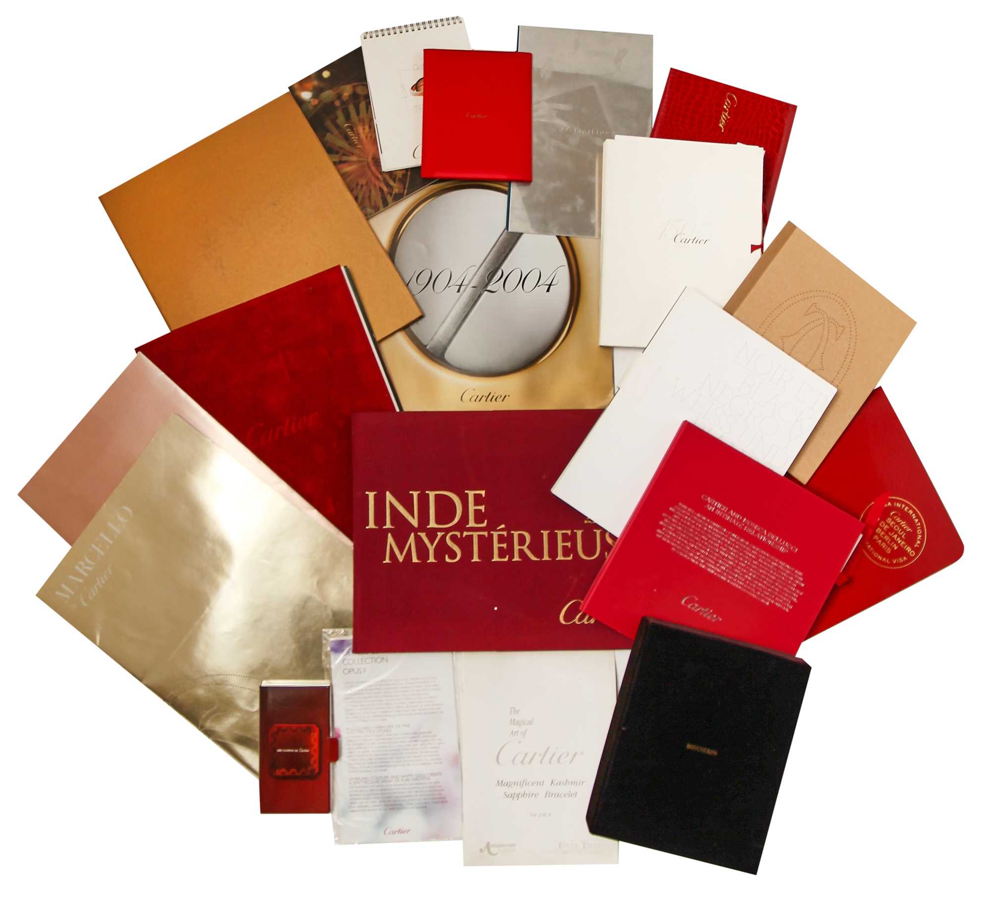 Lot 314 - A group of Cartier lookbooks and photographic materials, 2000s