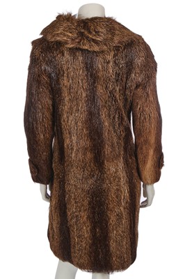 Lot 564 - Mary Quant's own Mary Quant brown fur coat, 1962-65