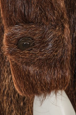 Lot 564 - Mary Quant's own Mary Quant brown fur coat, 1962-65