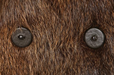 Lot 564 - Mary Quant's own Mary Quant brown fur coat, 1962-65