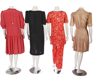 Lot 549 - A group of Mary Quant's own Mary Quant printed ensembles, late 1960s-early 1970s