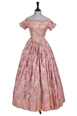 Lot 670 - A group of dresses, 1840s-50s