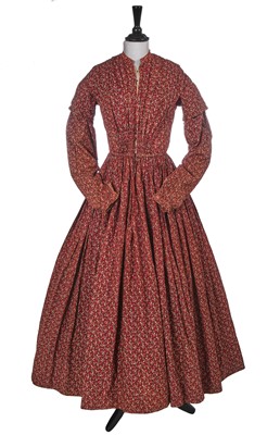 Lot 669 - A group of dresses, 1850s-60s