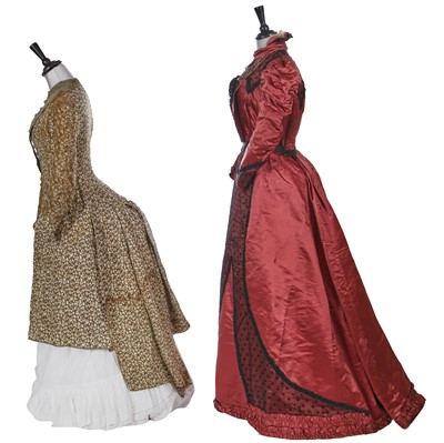 Lot 668 - A group of eveningwear, 1850s-90s