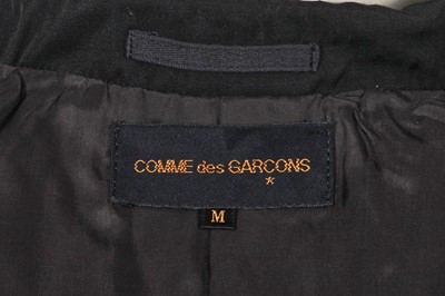 Lot 575 - Mary Quant's Issey Miyake jumpsuit and Comme des Garçons jacket, 1980s-90s