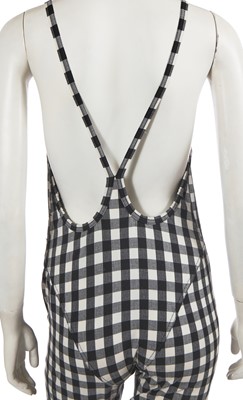 Lot 575 - Mary Quant's Issey Miyake jumpsuit and Comme des Garçons jacket, 1980s-90s