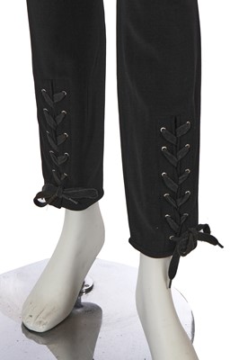 Lot 573 - Mary Quant's Vivienne Westwood white cotton shirt, 'Salon' collection, Spring-Summer 1992