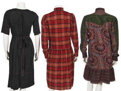 Lot 579 - A group of designer garments, 1970s, from the wardrobe of Mary Quant