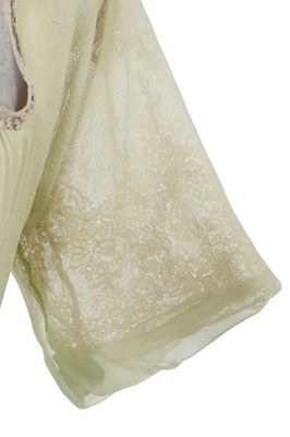Lot 635 - An embroidered Liberty bodice and dress, circa 1913