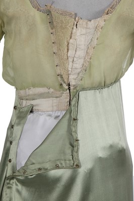 Lot 635 - An embroidered Liberty bodice and dress, circa 1913