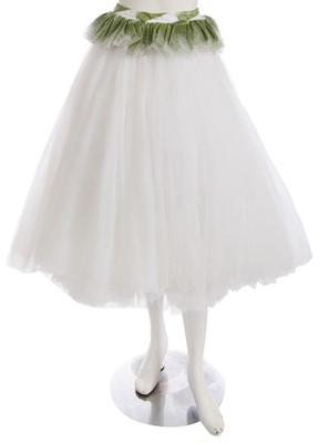 Lot 186 - A Halpern white tulle ensemble, Spring-Summer 2022