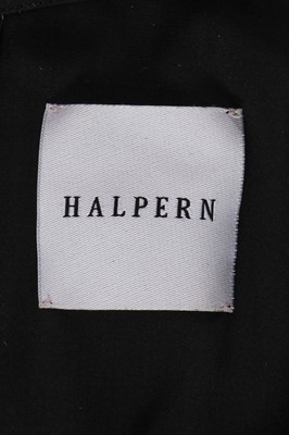 Lot 197 - A Halpern black and gold silk dress, Autumn-Winter 2020-21