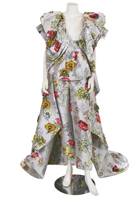 Lot 198 - A Halpern embellished silk brocade ensemble, Autumn-Winter 2020-21