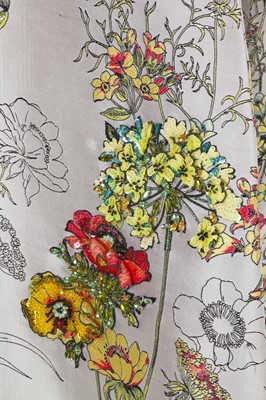 Lot 198 - A Halpern embellished silk brocade ensemble, Autumn-Winter 2020-21