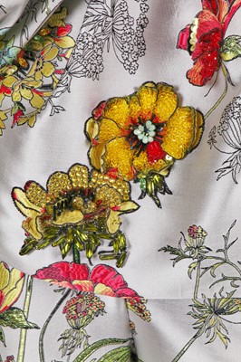 Lot 198 - A Halpern embellished silk brocade ensemble, Autumn-Winter 2020-21