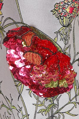 Lot 198 - A Halpern embellished silk brocade ensemble, Autumn-Winter 2020-21
