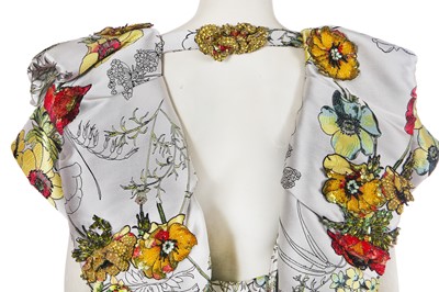 Lot 198 - A Halpern embellished silk brocade ensemble, Autumn-Winter 2020-21